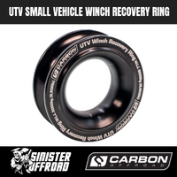 Carbon Offroad UTV Small Vehicle Winch Recovery Ring