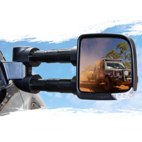 Clearview Compact Towing Mirrors suits Holden Rodeo RA 2003 to 2008