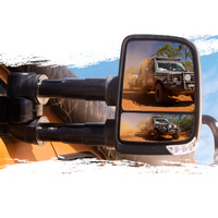 Clearview Next Gen Towing Mirrors suits Isuzu MU-X 2013-2020