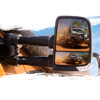 Clearview Next Gen Towing Mirrors suits Nissan Navara D40/550 & Pathfinder 