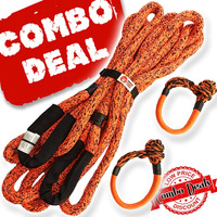 Kinetic Recovery Rope & Soft Shackle Combo