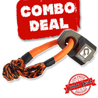 MegaPro Winch Rope Thimble & Soft Shackle Combo