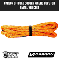 Carbon Offroad 5000kg Kinetic Rope for Small Vehicles 