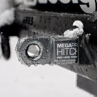 MegaPro Soft Shackle Compatible Recovery Hitch - Tow Bar Mounted 