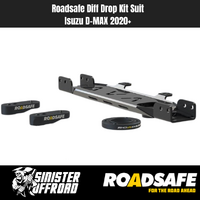 20mm Diff Drop & Relocation Kit suits Isuzu D-Max 2020+