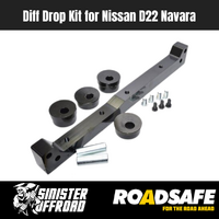 Roadsafe Diff Drop Kit Suit D22 Nissan Navara