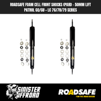 ROADSAFE FOAM CELL FRONT SHOCKS (PAIR) | NISSAN PATROL GQ/GU & TOYOTA LANDCRUISERS 76/78/79 SERIES