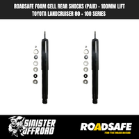 ROADSAFE FOAM CELL REAR SHOCKS (PAIR) TOYOTA LANDCRUISER 80 & 100 SEIRES