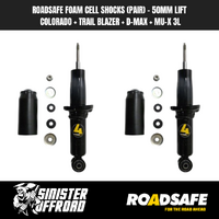 ROADSAFE FOAM CELL FRONT SHOCKS (PAIR) | COLORADO + TRAIL BLAZER + D-MAX + MU-X 3L