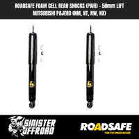 ROADSAFE FOAM CELL REAR SHOCKS (PAIR) | MITSUBISHI PAJERO (NM, NT, NW, NX)