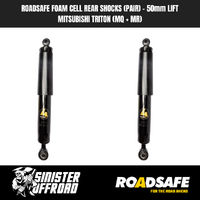 ROADSAFE FOAM CELL REAR SHOCKS (PAIR) |  MITSUBISHI TRITON (MQ + MR) 