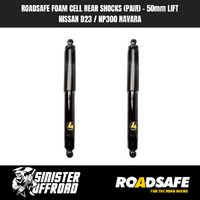 ROADSAFE FOAM CELL REAR SHOCKS (PAIR) | NISSAN NAVARA D23/ NP300