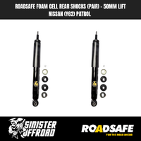 ROADSAFE FOAM CELL REAR SHOCKS (PAIR) NISSAN PATROL Y62