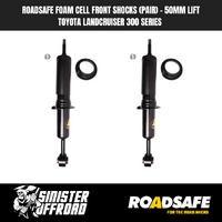 ROADSAFE FOAM CELL FRONT SHOCKS (PAIR) TOYOTA LANDCRUISER 300 SERIES