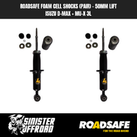 ROADSAFE FOAM CELL FRONT SHOCKS (PAIR) | ISUZU D-MAX + MU-X 3L