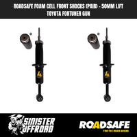 ROADSAFE FOAM CELL FRONT SHOCKS (PAIR) TOYOTA FORTUNER GUN