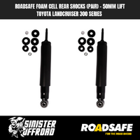 ROADSAFE FOAM CELL REAR SHCOKS (PAIR) TOYOTA LANDCRUISER 300 SERIES