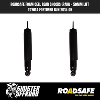 ROADSAFE FOAM CELL REAR SHOCKS (PAIR) TOYOTA FORTUNER GUN