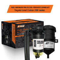 Fuel Manager Pre-Filter + ProVent Catch Can Combo suits Toyota Landcruiser 200 Series
