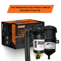 Fuel Manager Pre-Filter + ProVent Catch Can Combo suits Mitsubishi Pajero Sport