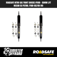 ROADSAFE NITRO GAS FRONT SHOCKS (PAIR) | NISSAN PATROL GQ (Y60) (02/88-98)