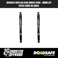 ROADSAFE NITRO GAS REAR SHOCKS (PAIR) TOYOTA PRADO 90 SERIES