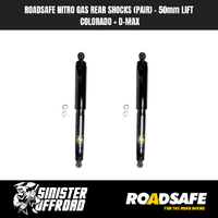 ROADSAFE NITRO GAS REAR SHOCKS (PAIR) | COLORADO + D-MAX 