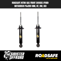 ROADSAFE NITRO GAS FRONT SHOCKS (PAIR) | MITSUBISHI PAJERO (NM, NT, NW, NX) 
