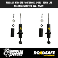 ROADSAFE NITRO GAS FRONT SHOCKS (PAIR) | NISSAN NAVARA D40 2012/05-2010/2015 