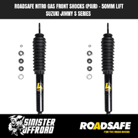 ROADSAFE NITRO GAS FRONT SHOCKS (PAIR) SUZUKI JIMNY S SERIES