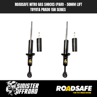 ROADSAFE NITRO GAS FRONT SHOCKS (PAIR) TOYOTA PRADO 150 SERIES