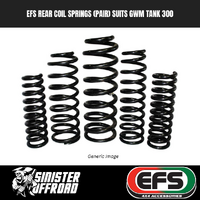 EFS REAR COIL SPRINGS (PAIR) SUITS GWM TANK 300