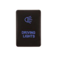 Driving Light Push Button Switch suit Late Toyota - Blue