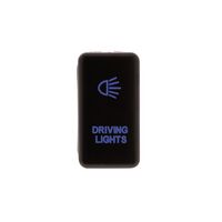 Driving Light Push Button Switch - Early Toyota - Blue