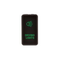 Driving Light Push Button Switch - Early Toyota - Green
