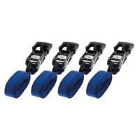 Heavy Duty 38mm Ratchet Straps (4PK)