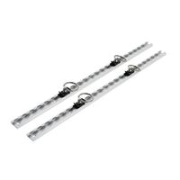 Tiedown Anchor Tracks - 600mm (2PK)