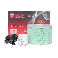 Filter Service Kit suits Toyota Landcruiser FZJ80 / FZJ75