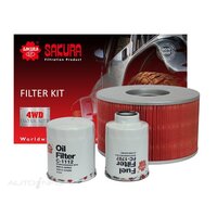 Filter Service Kit suits Toyota Landcruiser HDJ100