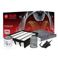 Filter Service Kit suits Toyota Prado 150 Series (GDJ150)