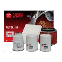 Filter Service Kit suits Nissan Patrol GU Series 4+ TD42