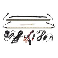 2 Bar Dual Colour LED Camp Lighting Kit