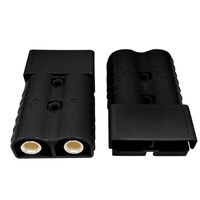 50A Anderson Style Power Connectors (Pair) - Black