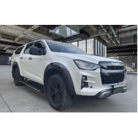 Clearview Power Boards Retractable Side Steps to suit Isuzu D-Max 2020on