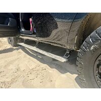 Clearview Power Boards Retractable Side Steps to suit Nissan Patrol Y62