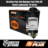 Direction Plus Fuel Manager Post-Filter Kit for Toyota Landcruiser 70 Series