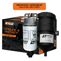 Preline-Plus Diesel Pre Filter & ProVent Catch Can Kit suit Isuzu D-Max