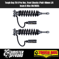 Tough Dog TD-R Pro Shocks Front (Pair) | Isuzu D-Max 08/2020+