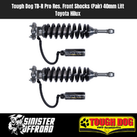 Tough Dog TR-D PRO Front Shocks (Pair) | Toyota Hilux 
