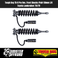 Tough Dog TR-D PRO Front Shocks (Pair) | Toyota Landcruiser 78/79 Series 